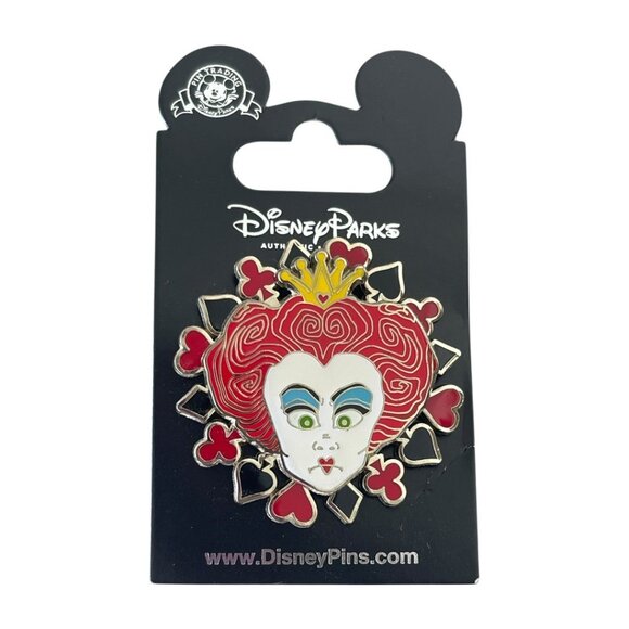 Shanghai Disney Alice Through the Looking Glass Red Queen of Hearts Spinner Pin - Picture 1 of 3